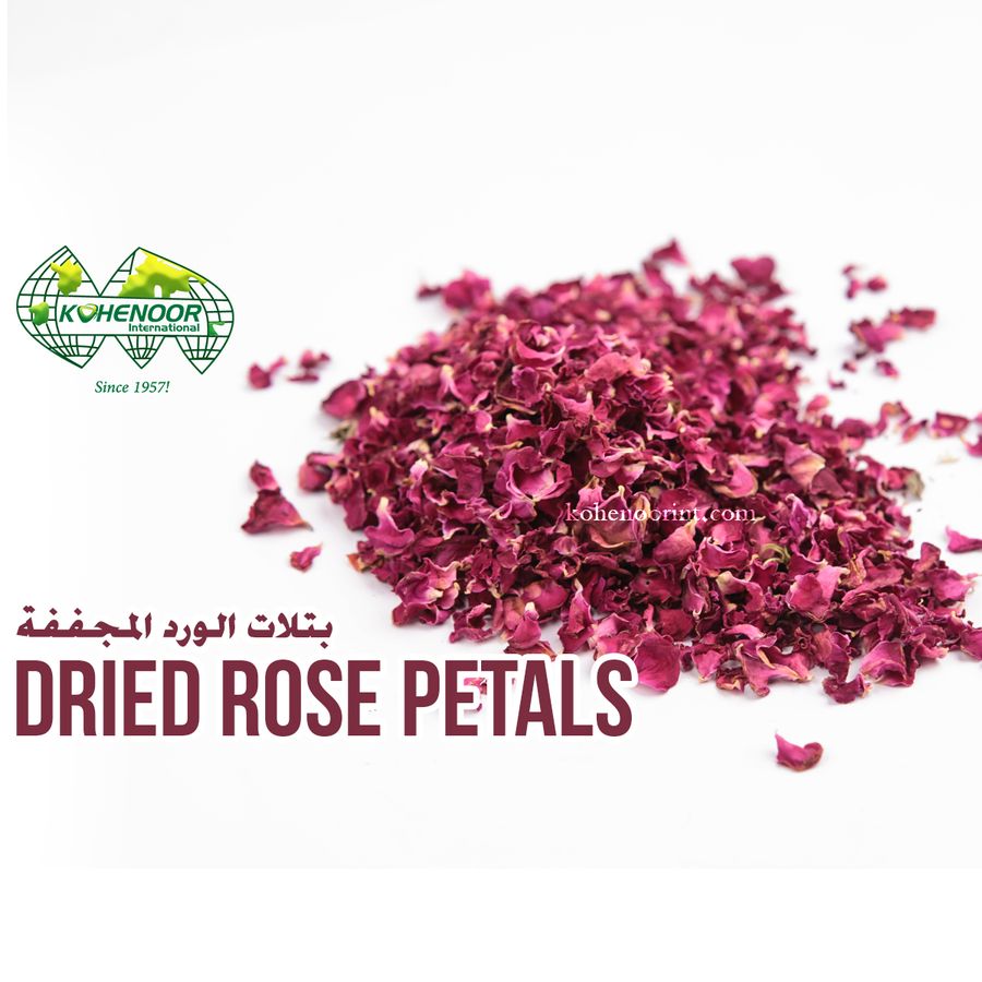 Dried Rose Petals — Kohenoor International export quality